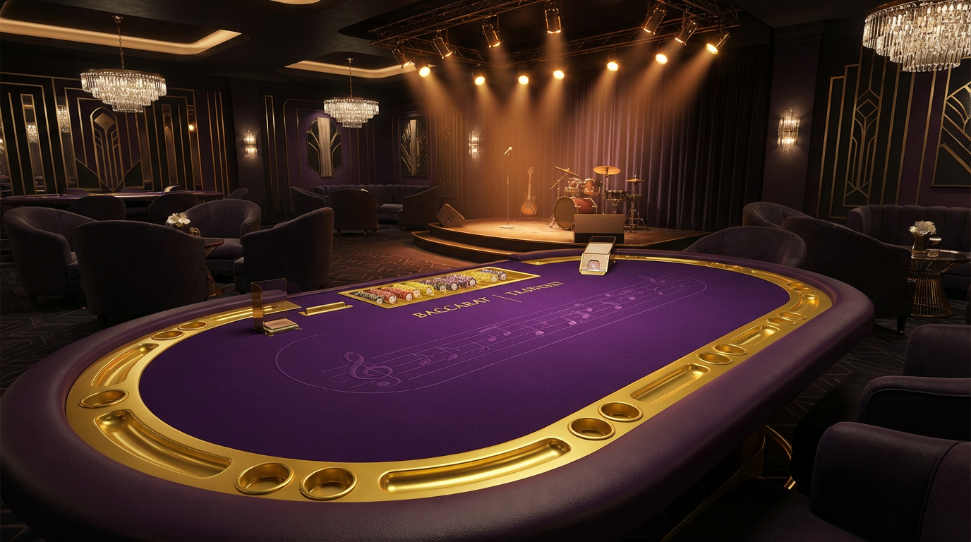 Bacará VIP 52bet - Mesa Exclusiva com Show ao Vivo